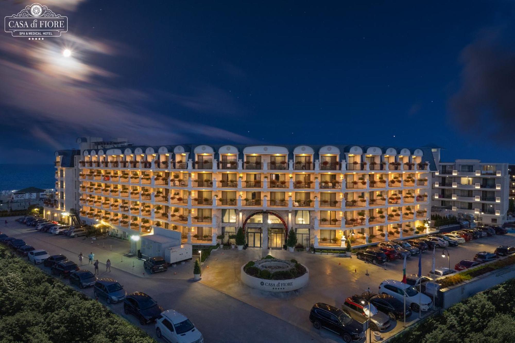 Casa Di Fiore Spa And Medical Hotel, Mineral Pools & Private Beach Кранево Экстерьер фото